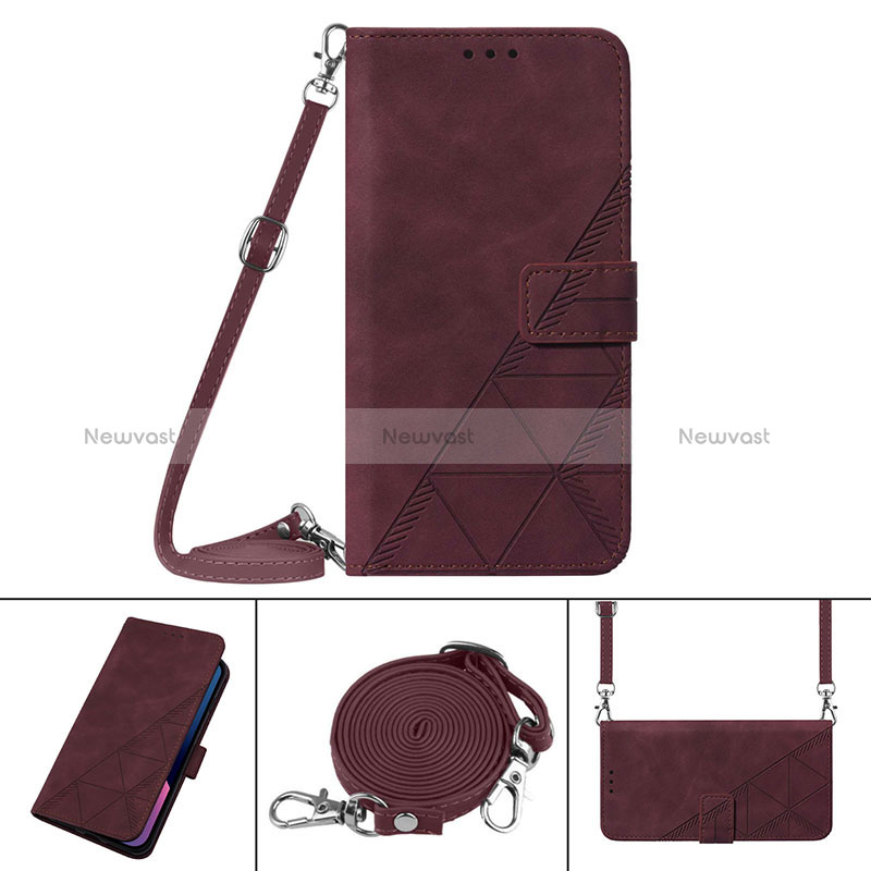 Leather Case Stands Flip Cover Holder Y01B for Google Pixel 8 5G