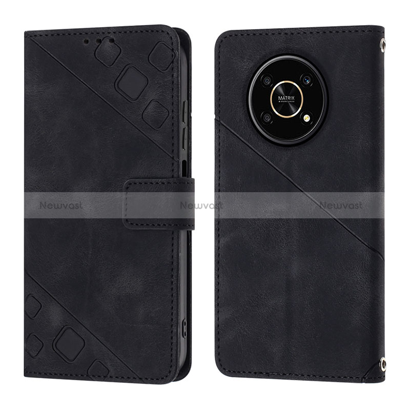 Leather Case Stands Flip Cover Holder Y01B for Huawei Honor Magic4 Lite 5G