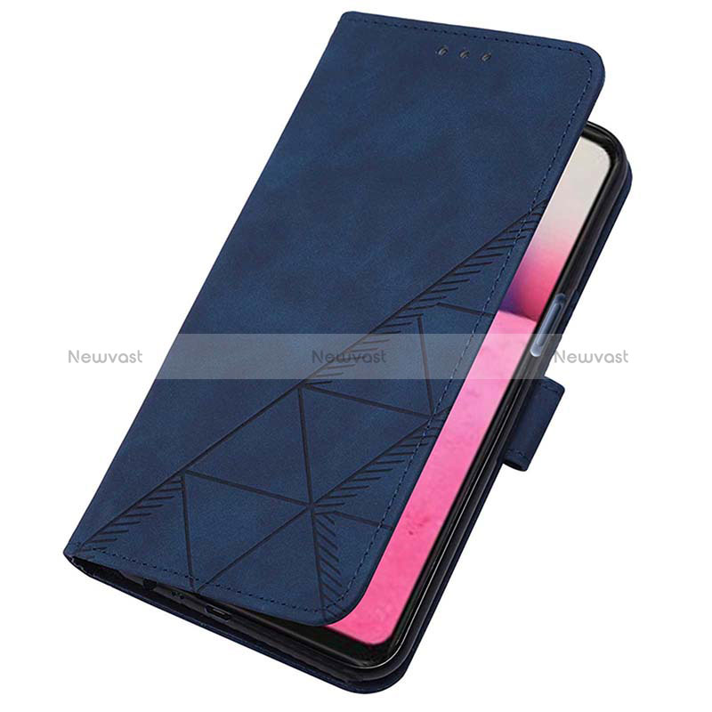 Leather Case Stands Flip Cover Holder Y01B for OnePlus Nord CE 2 5G