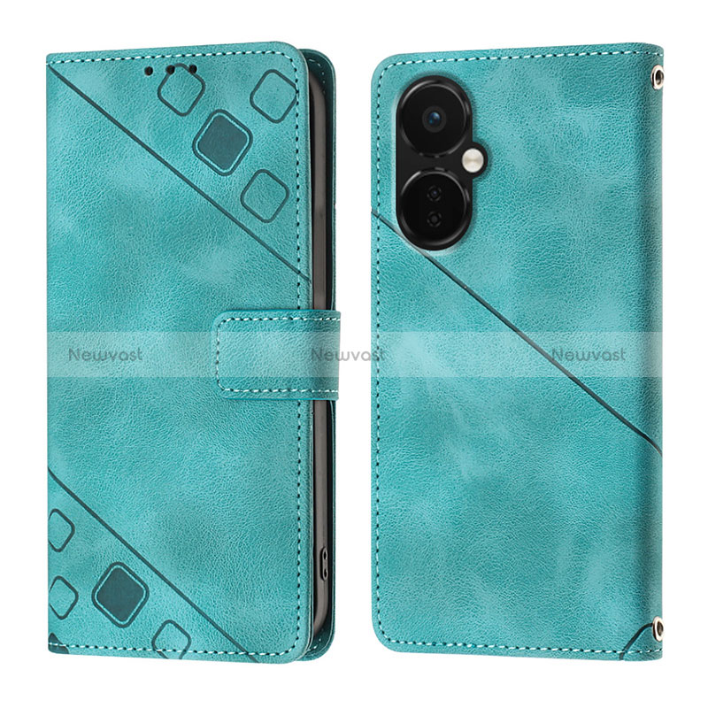 Leather Case Stands Flip Cover Holder Y01B for OnePlus Nord N30 5G