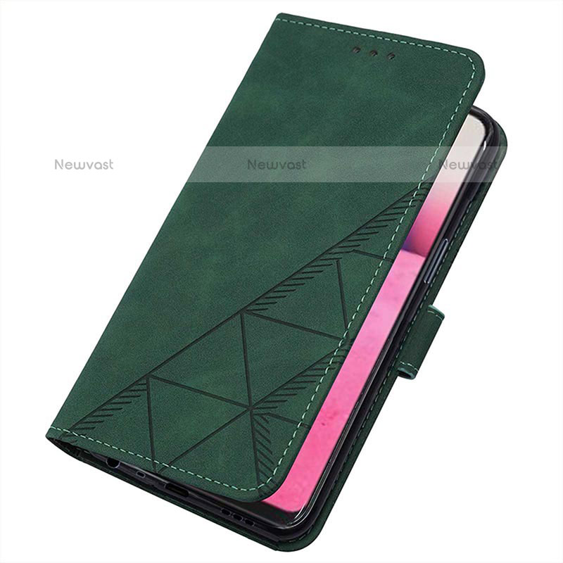 Leather Case Stands Flip Cover Holder Y01B for Oppo A94 4G