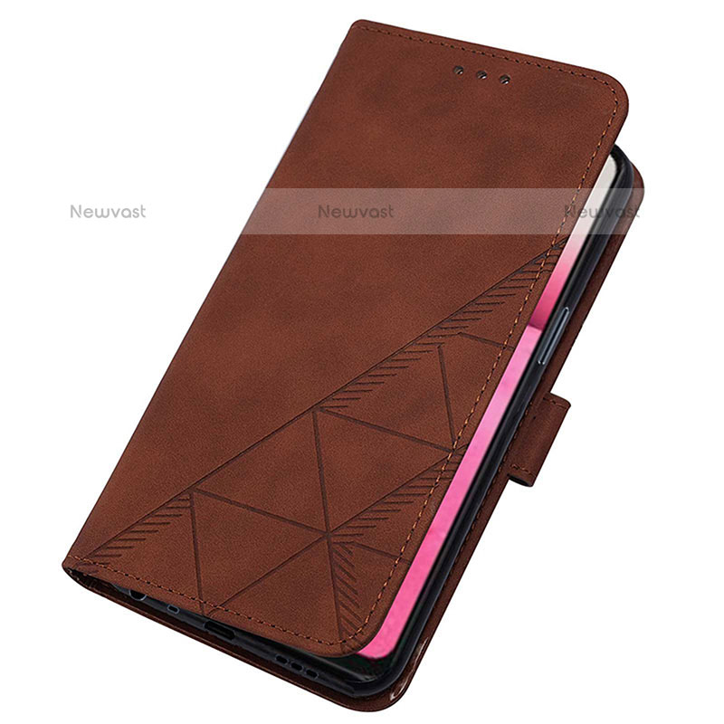 Leather Case Stands Flip Cover Holder Y01B for Oppo A94 5G