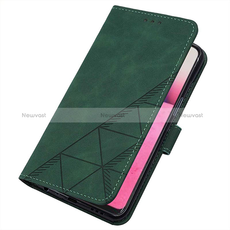 Leather Case Stands Flip Cover Holder Y01B for Oppo Reno5 F