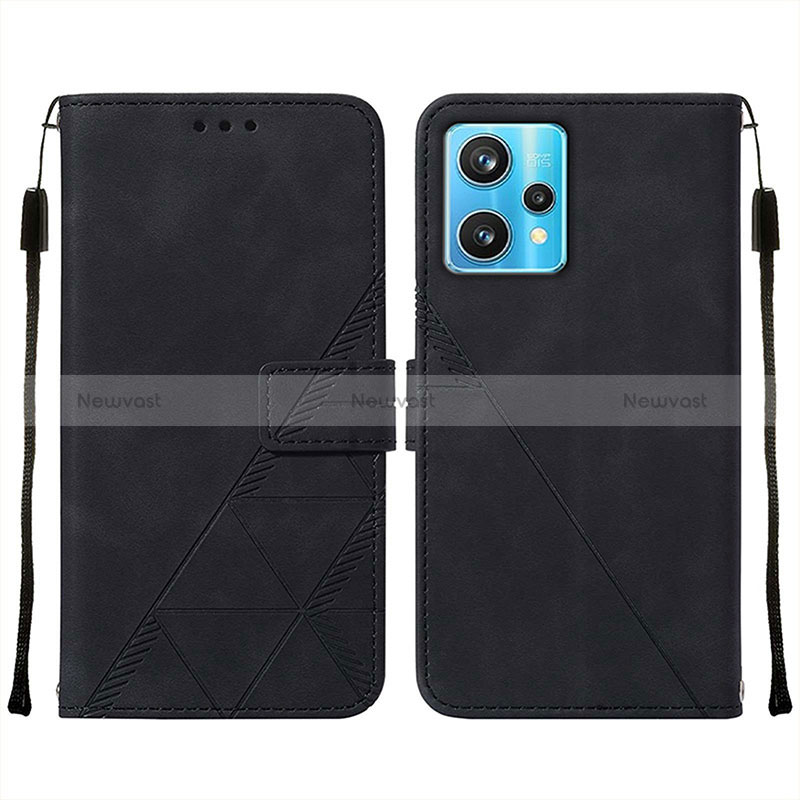 Leather Case Stands Flip Cover Holder Y01B for Realme 9 4G