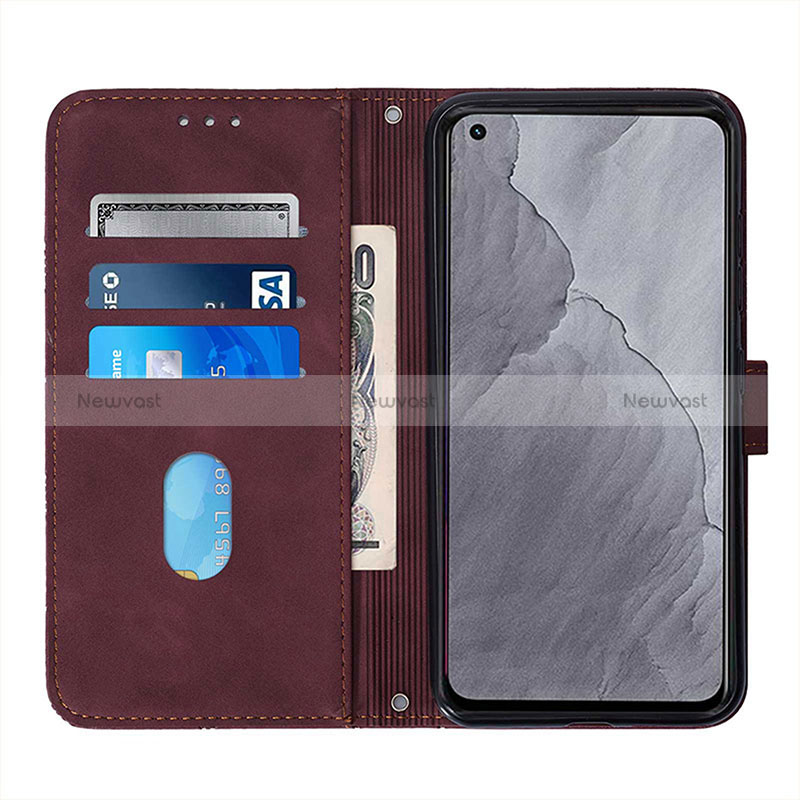 Leather Case Stands Flip Cover Holder Y01B for Realme GT Master 5G