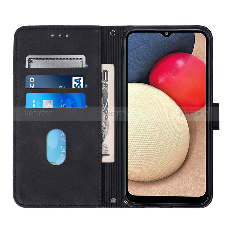 Leather Case Stands Flip Cover Holder Y01B for Samsung Galaxy A03s