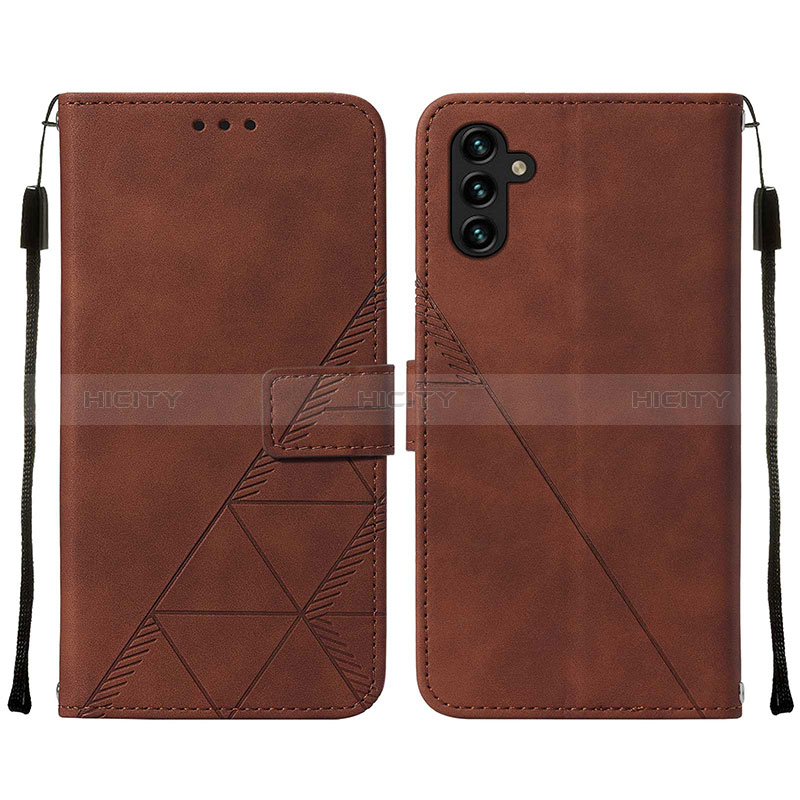 Leather Case Stands Flip Cover Holder Y01B for Samsung Galaxy A04s