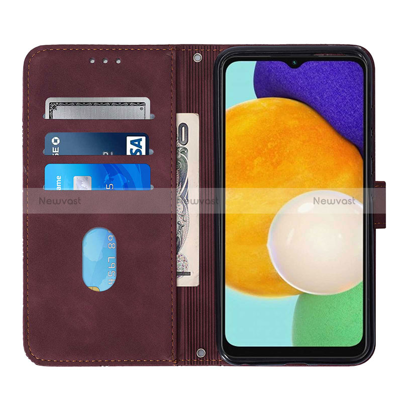 Leather Case Stands Flip Cover Holder Y01B for Samsung Galaxy A13 5G