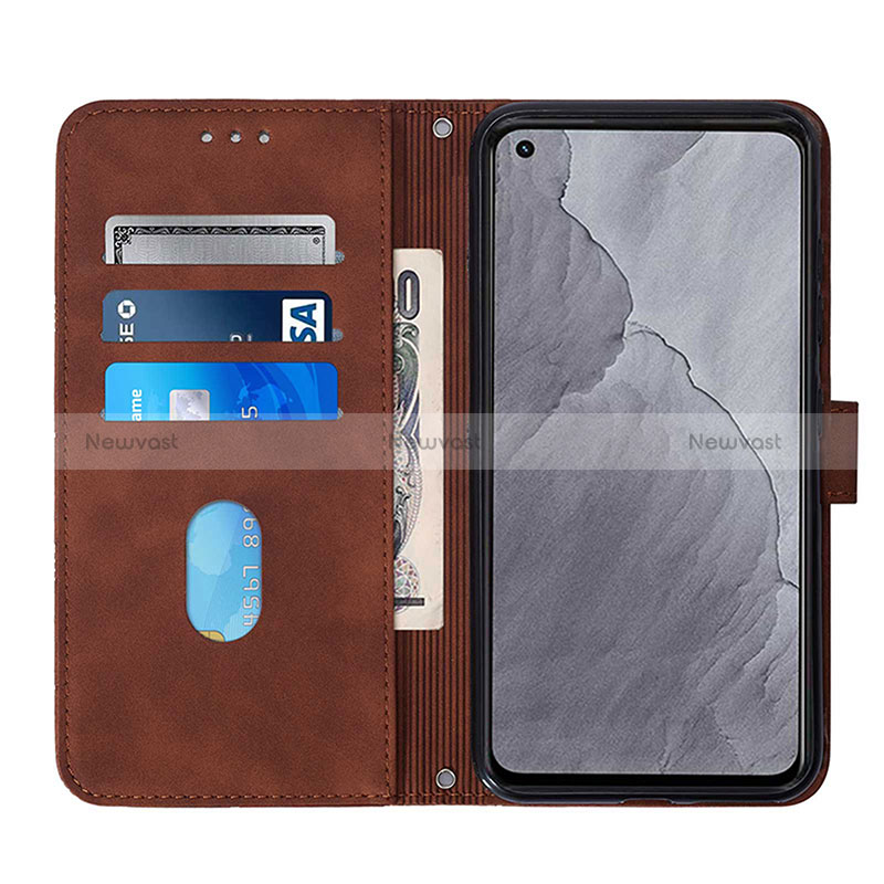 Leather Case Stands Flip Cover Holder Y01B for Samsung Galaxy A23 4G