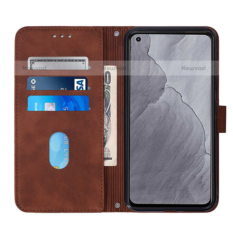 Leather Case Stands Flip Cover Holder Y01B for Samsung Galaxy A23 5G