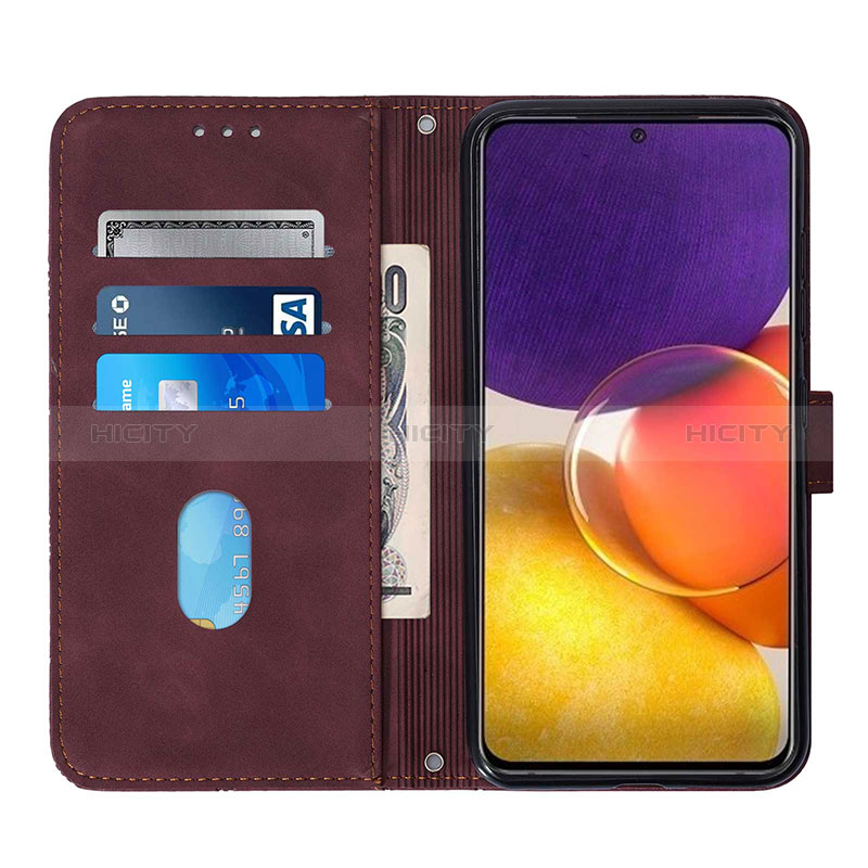 Leather Case Stands Flip Cover Holder Y01B for Samsung Galaxy A24 4G