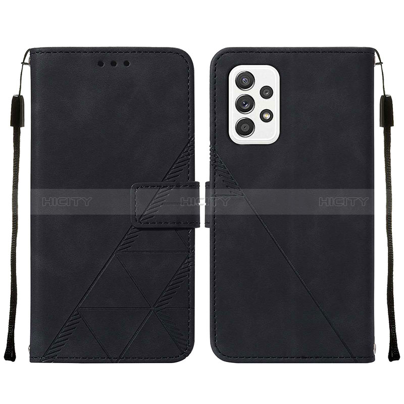 Leather Case Stands Flip Cover Holder Y01B for Samsung Galaxy A72 5G