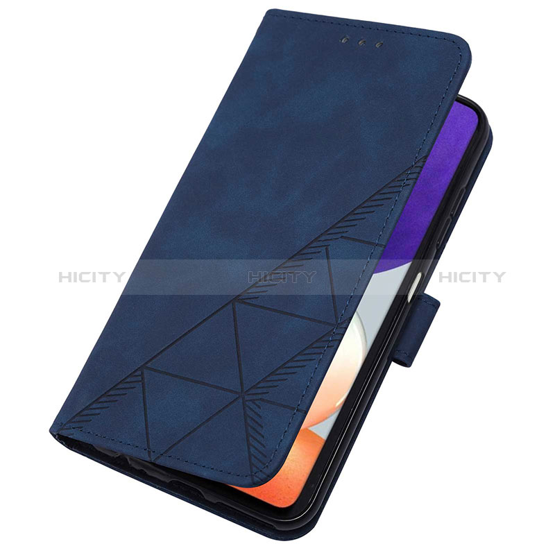 Leather Case Stands Flip Cover Holder Y01B for Samsung Galaxy F22 4G