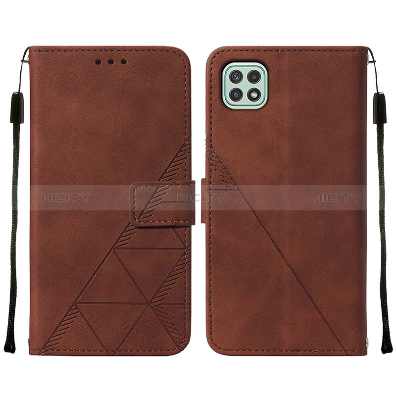 Leather Case Stands Flip Cover Holder Y01B for Samsung Galaxy F42 5G