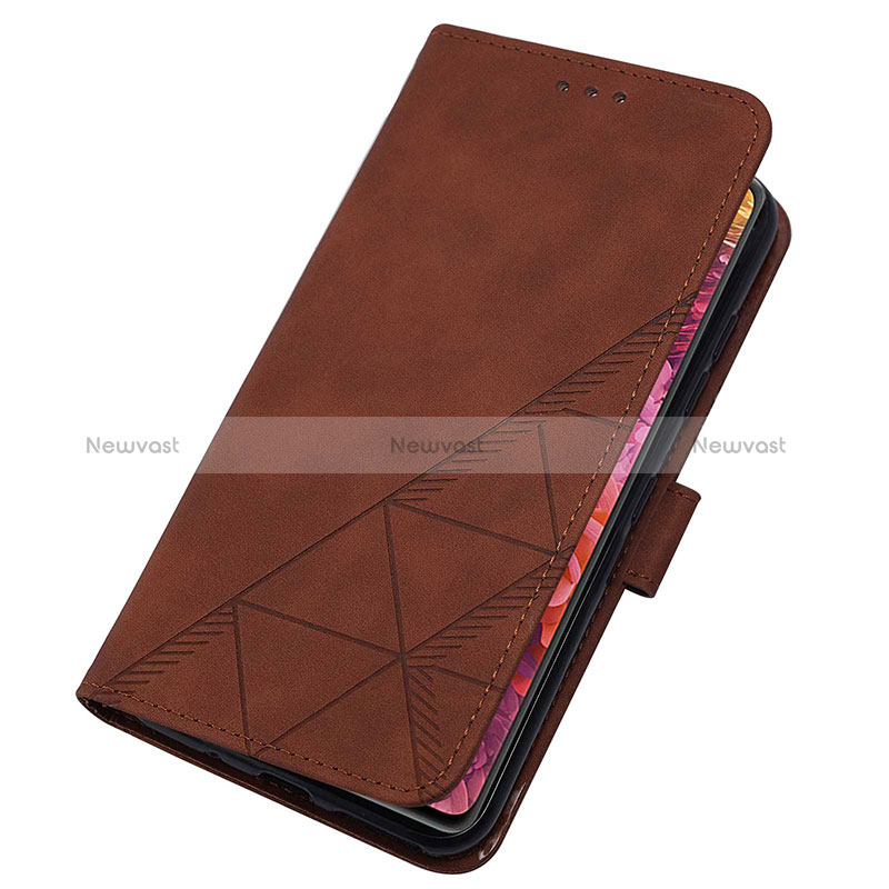 Leather Case Stands Flip Cover Holder Y01B for Samsung Galaxy S20 FE (2022) 5G