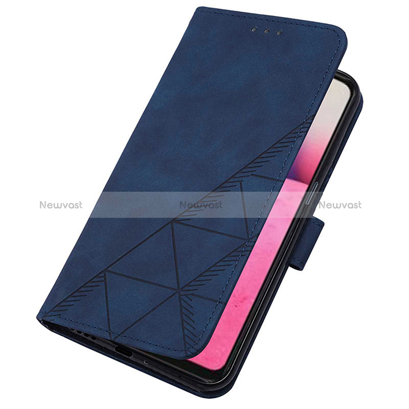 Leather Case Stands Flip Cover Holder Y01B for Vivo V21 5G