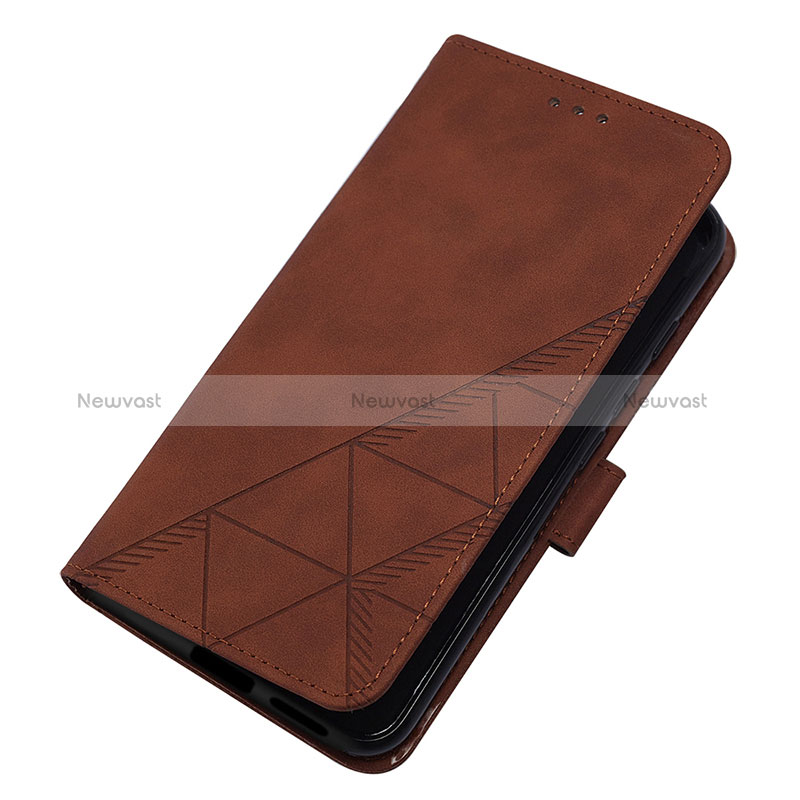 Leather Case Stands Flip Cover Holder Y01B for Vivo V23e