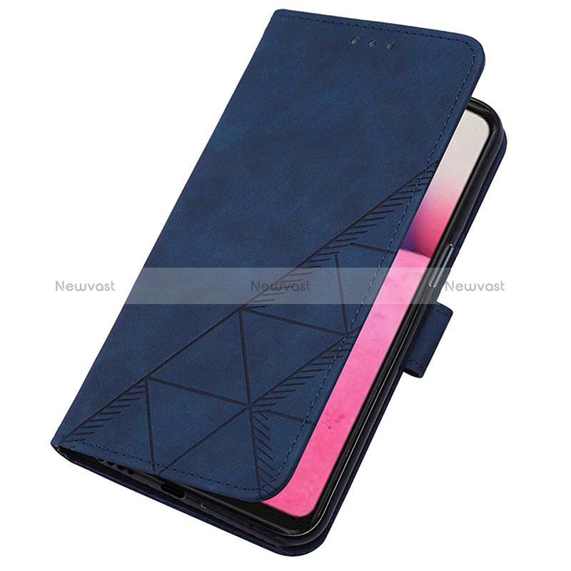 Leather Case Stands Flip Cover Holder Y01B for Vivo Y51A