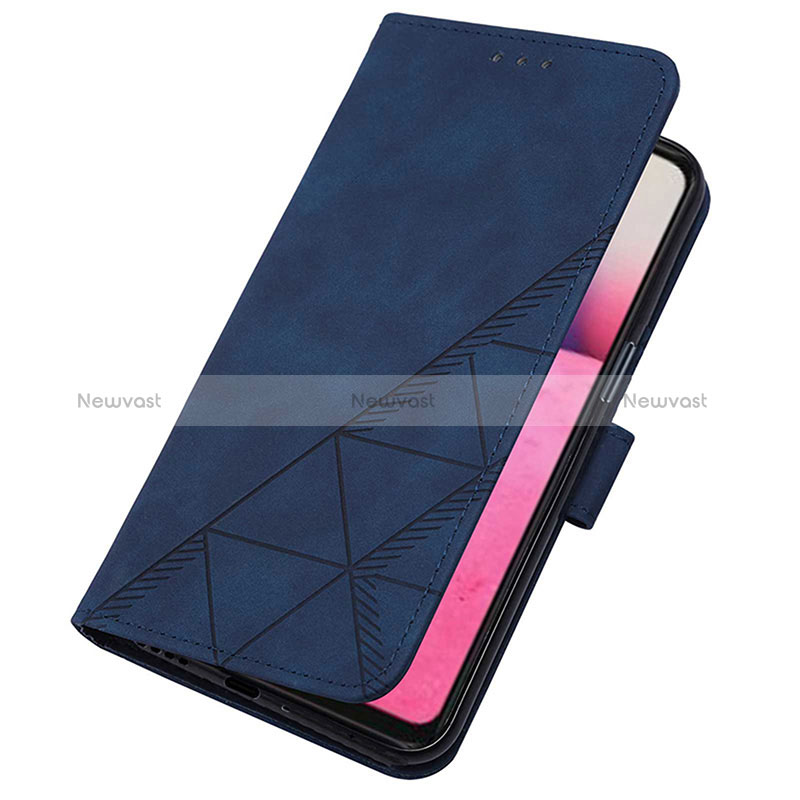 Leather Case Stands Flip Cover Holder Y01B for Vivo Y52 5G