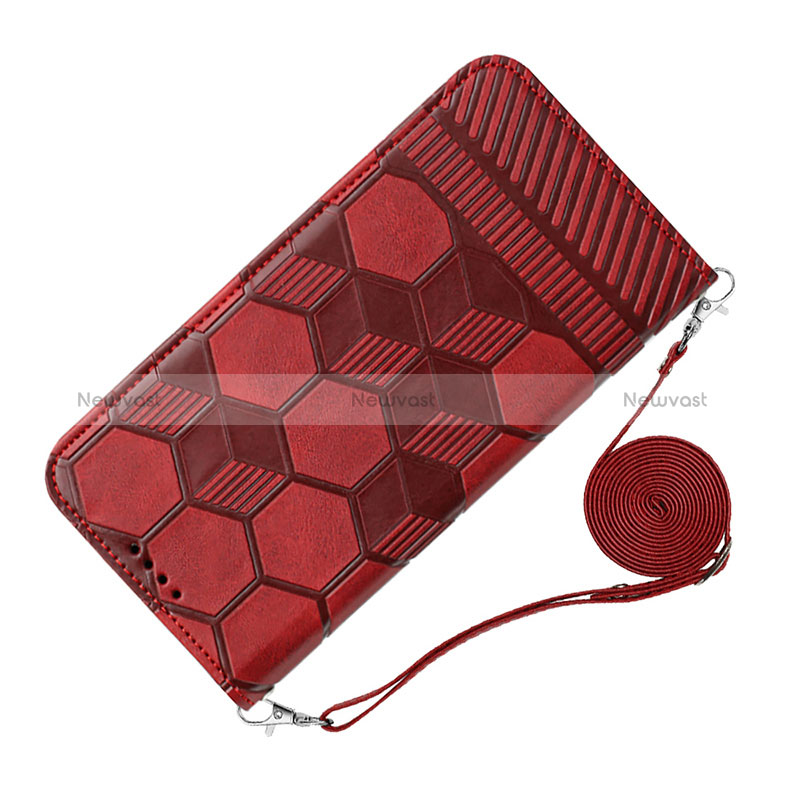 Leather Case Stands Flip Cover Holder Y01B for Xiaomi Redmi 10A 4G