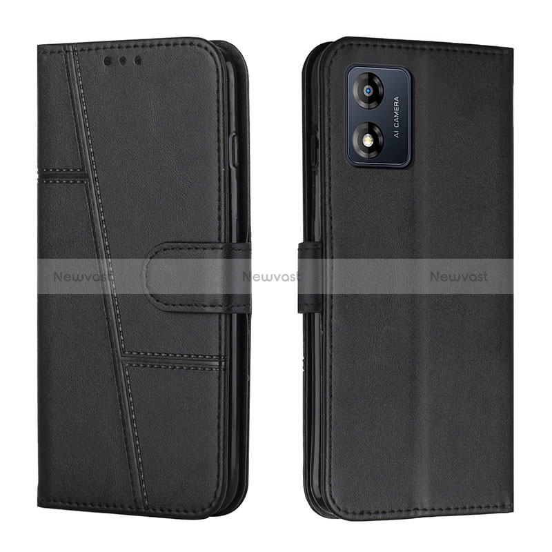 Leather Case Stands Flip Cover Holder Y01X for Motorola Moto E13