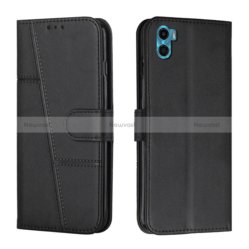 Leather Case Stands Flip Cover Holder Y01X for Motorola Moto E22S