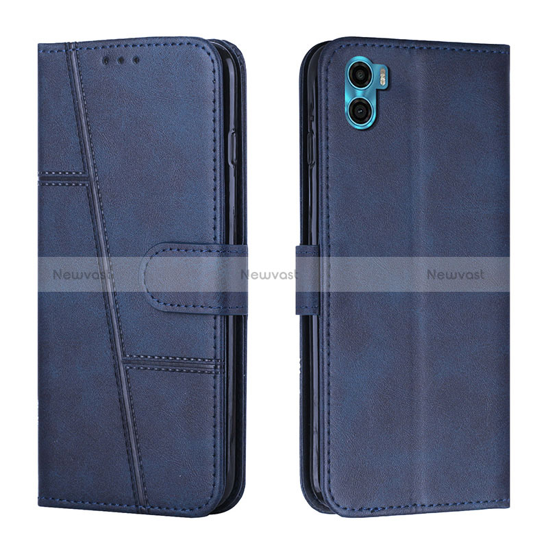 Leather Case Stands Flip Cover Holder Y01X for Motorola Moto E22S