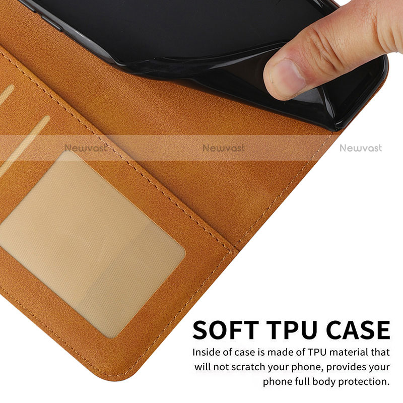 Leather Case Stands Flip Cover Holder Y01X for Motorola Moto Edge S30 5G