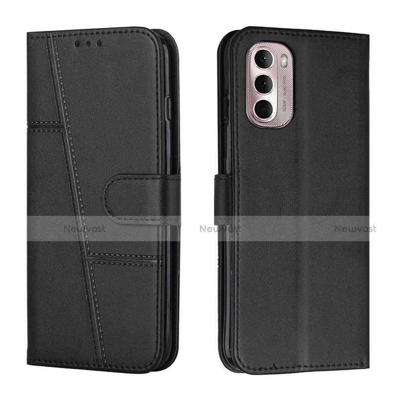 Leather Case Stands Flip Cover Holder Y01X for Motorola Moto G Stylus (2022) 5G