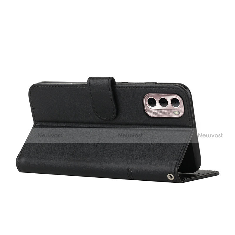 Leather Case Stands Flip Cover Holder Y01X for Motorola Moto G Stylus (2022) 5G