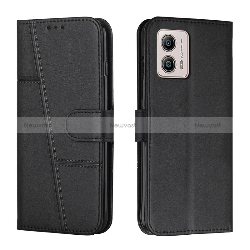 Leather Case Stands Flip Cover Holder Y01X for Motorola Moto G73 5G