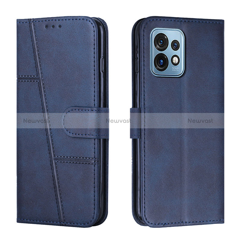 Leather Case Stands Flip Cover Holder Y01X for Motorola Moto X40 5G