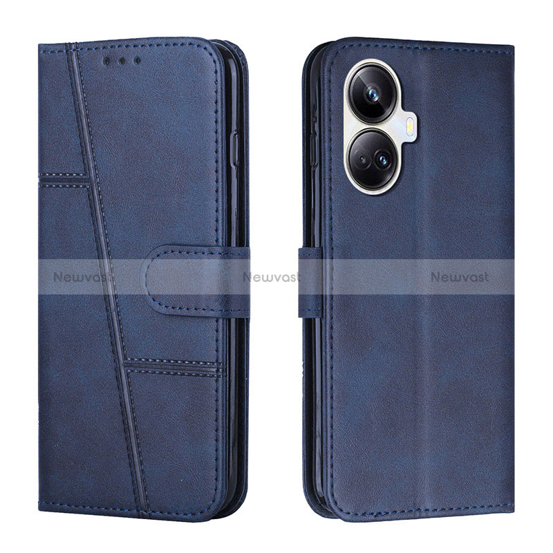 Leather Case Stands Flip Cover Holder Y01X for Realme 10 Pro+ Plus 5G