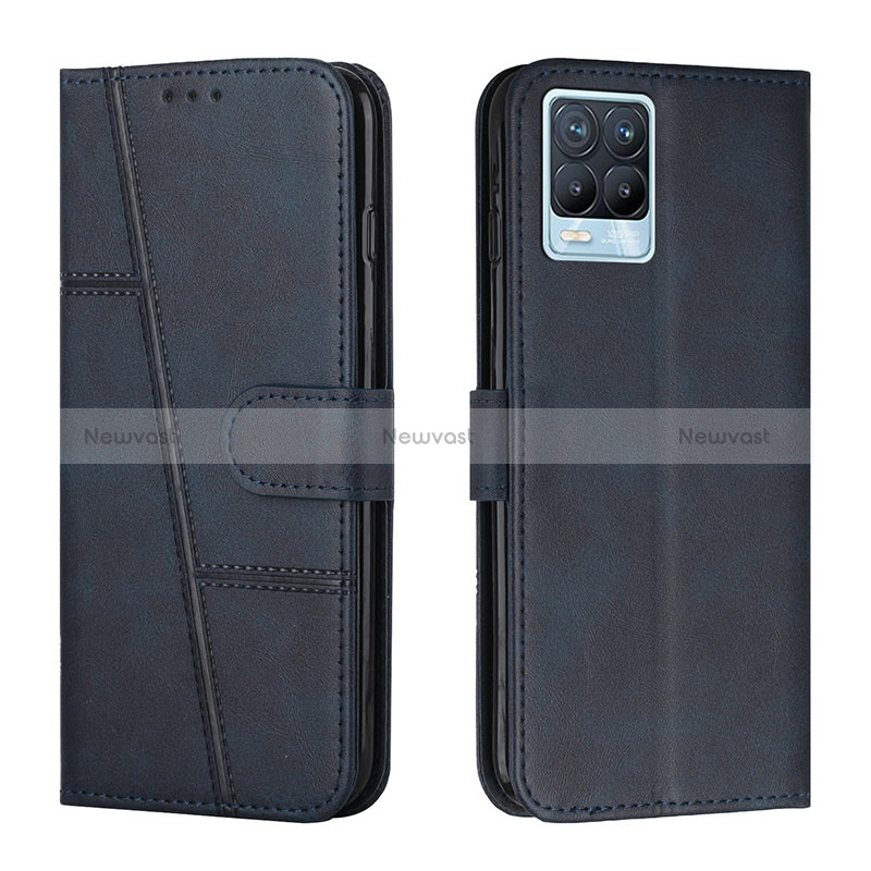 Leather Case Stands Flip Cover Holder Y01X for Realme 8 4G