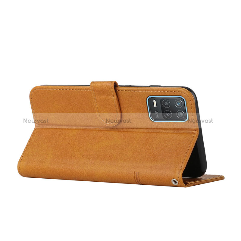 Leather Case Stands Flip Cover Holder Y01X for Realme 8 5G