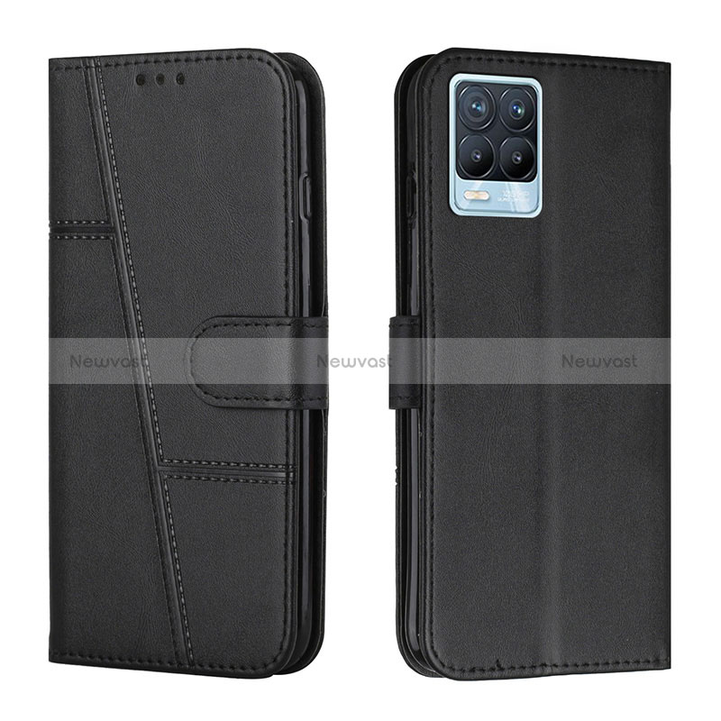 Leather Case Stands Flip Cover Holder Y01X for Realme 8 Pro