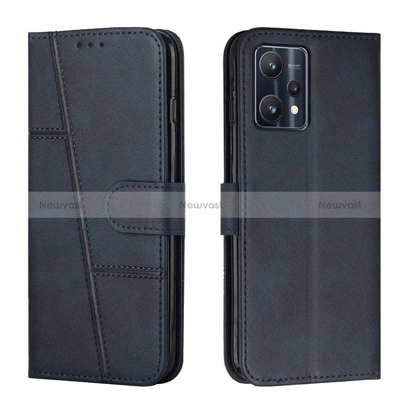 Leather Case Stands Flip Cover Holder Y01X for Realme 9 4G