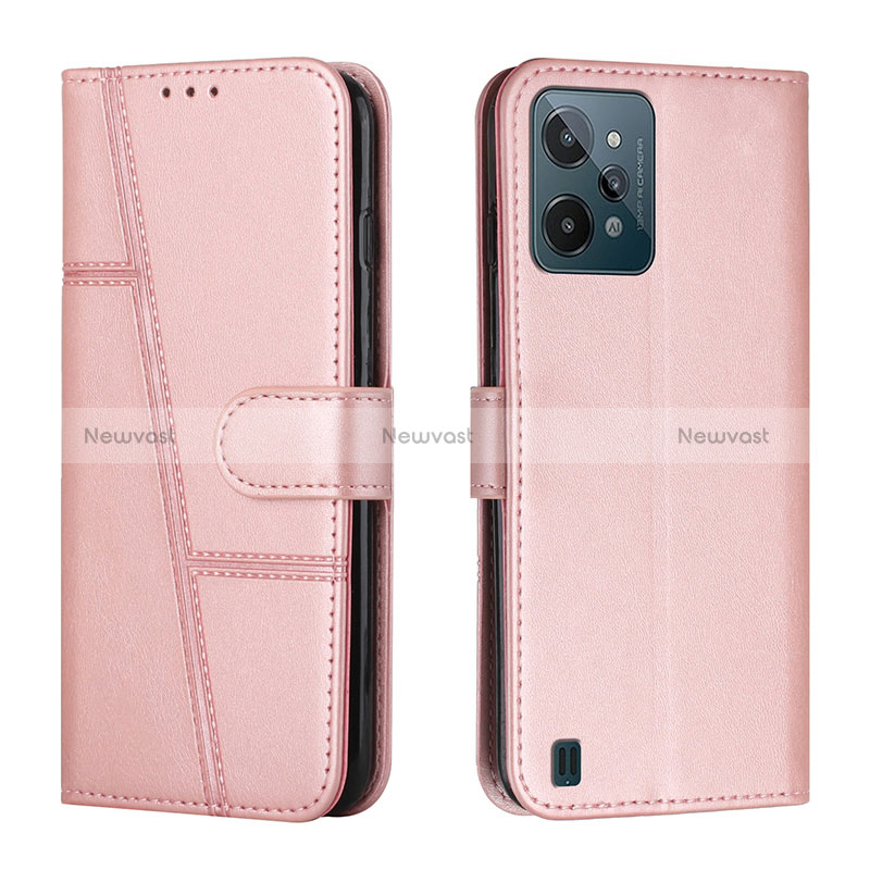 Leather Case Stands Flip Cover Holder Y01X for Realme C31