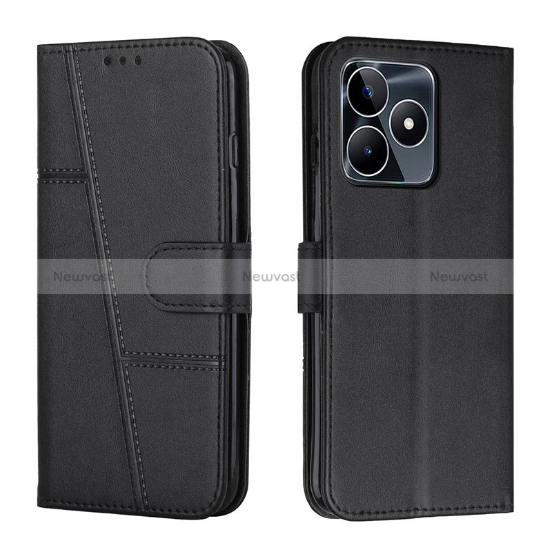 Leather Case Stands Flip Cover Holder Y01X for Realme C51