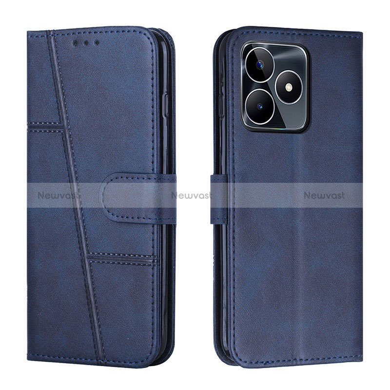 Leather Case Stands Flip Cover Holder Y01X for Realme C51