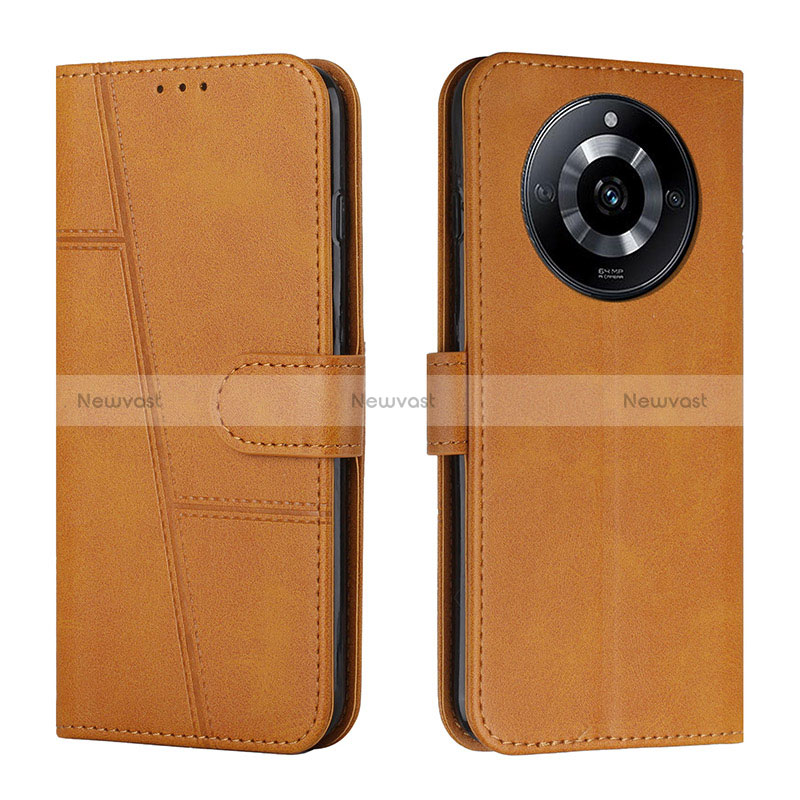 Leather Case Stands Flip Cover Holder Y01X for Realme Narzo 60 5G