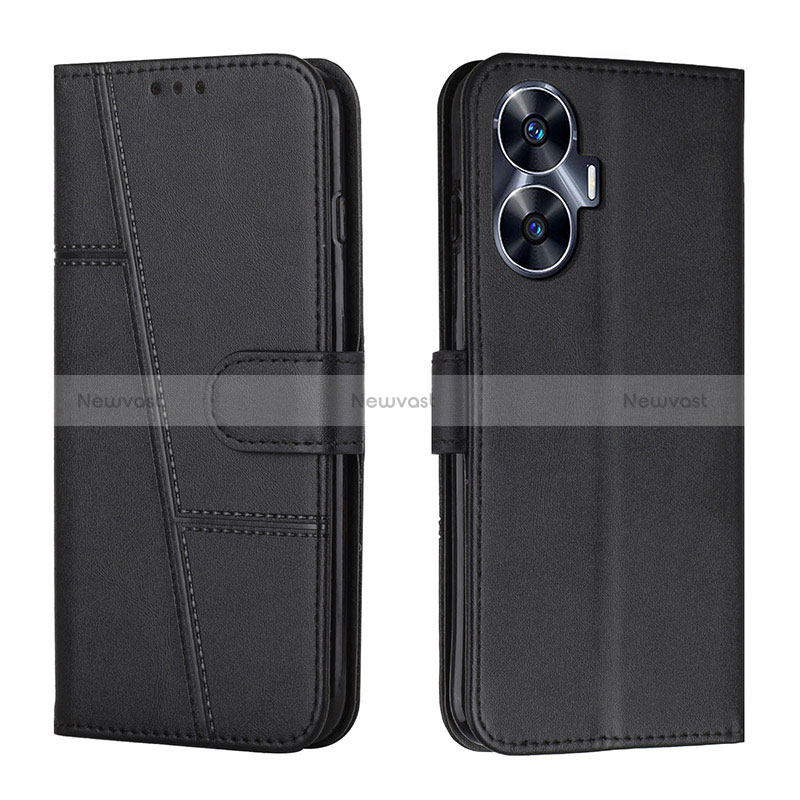 Leather Case Stands Flip Cover Holder Y01X for Realme Narzo N55