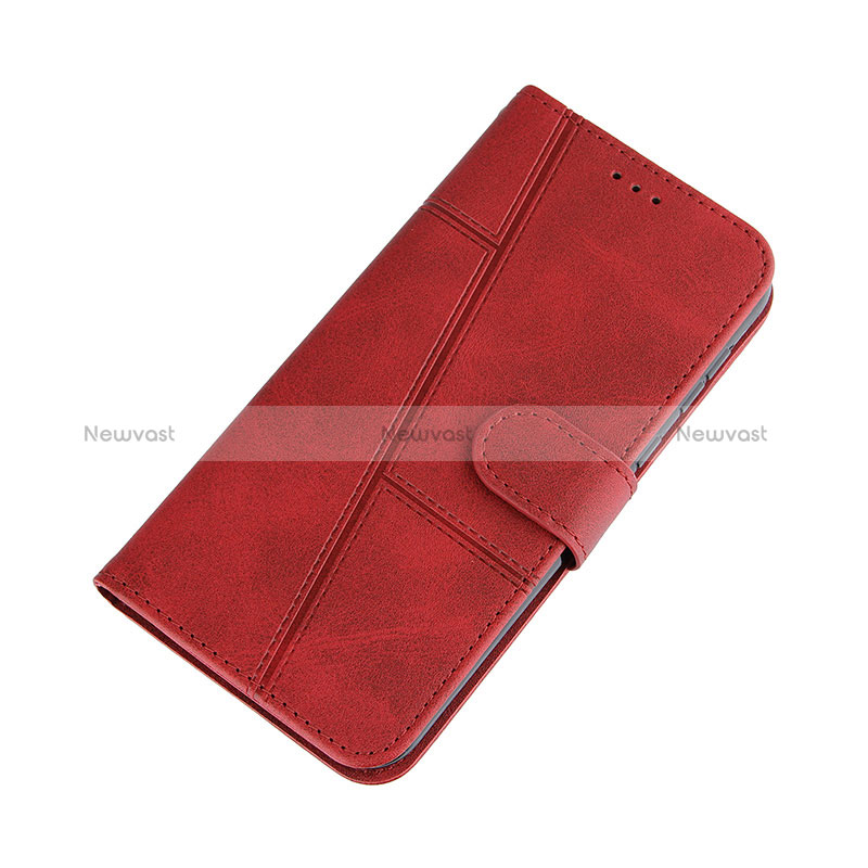 Leather Case Stands Flip Cover Holder Y01X for Samsung Galaxy A02