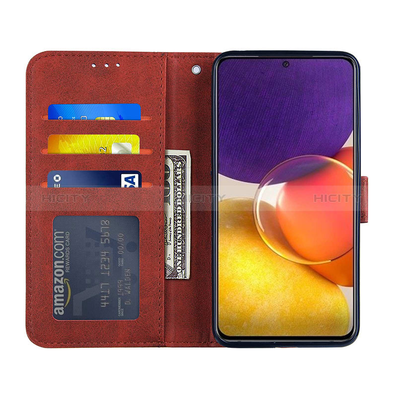 Leather Case Stands Flip Cover Holder Y01X for Samsung Galaxy A82 5G