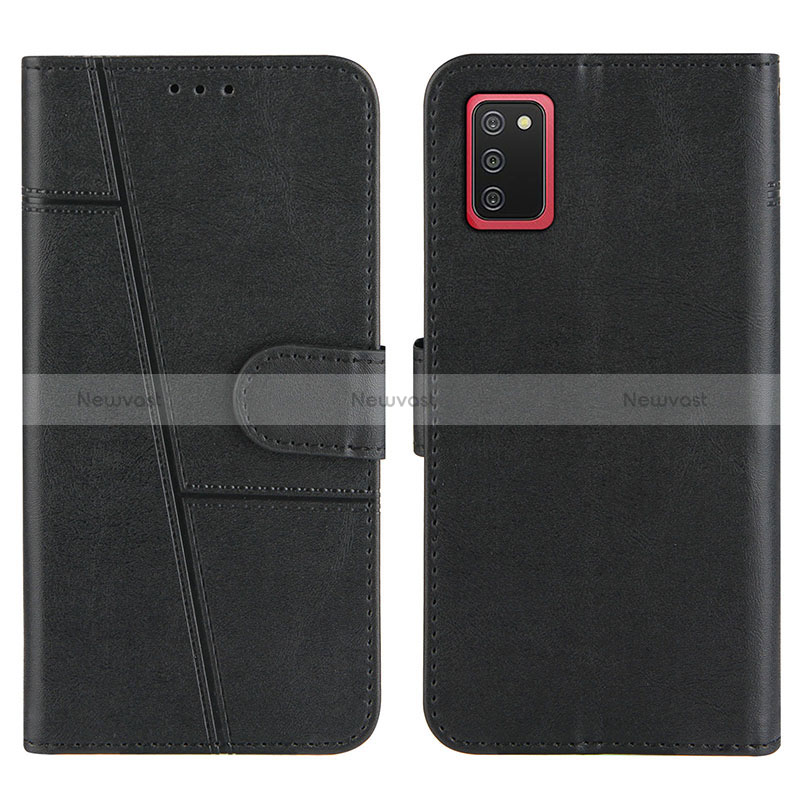 Leather Case Stands Flip Cover Holder Y01X for Samsung Galaxy F02S SM-E025F