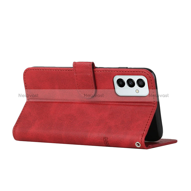 Leather Case Stands Flip Cover Holder Y01X for Samsung Galaxy M23 5G