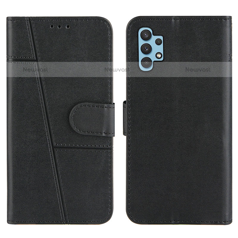 Leather Case Stands Flip Cover Holder Y01X for Samsung Galaxy M32 5G