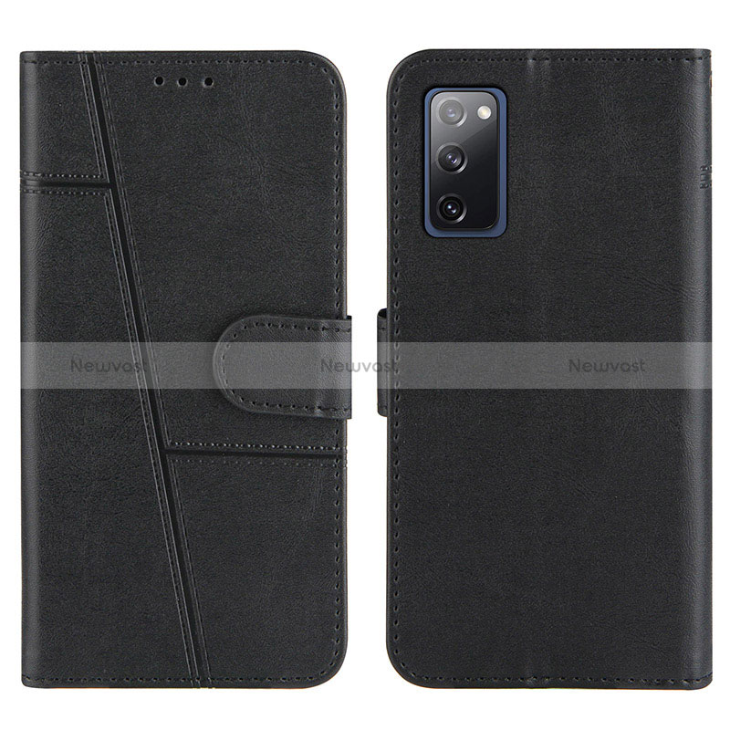 Leather Case Stands Flip Cover Holder Y01X for Samsung Galaxy S20 FE 4G