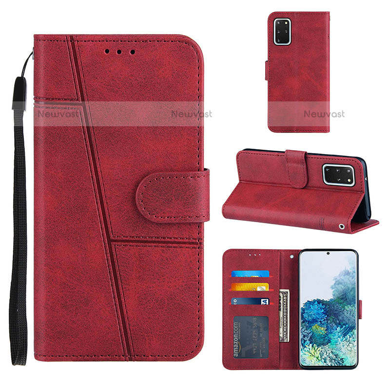 Leather Case Stands Flip Cover Holder Y01X for Samsung Galaxy S20 Plus