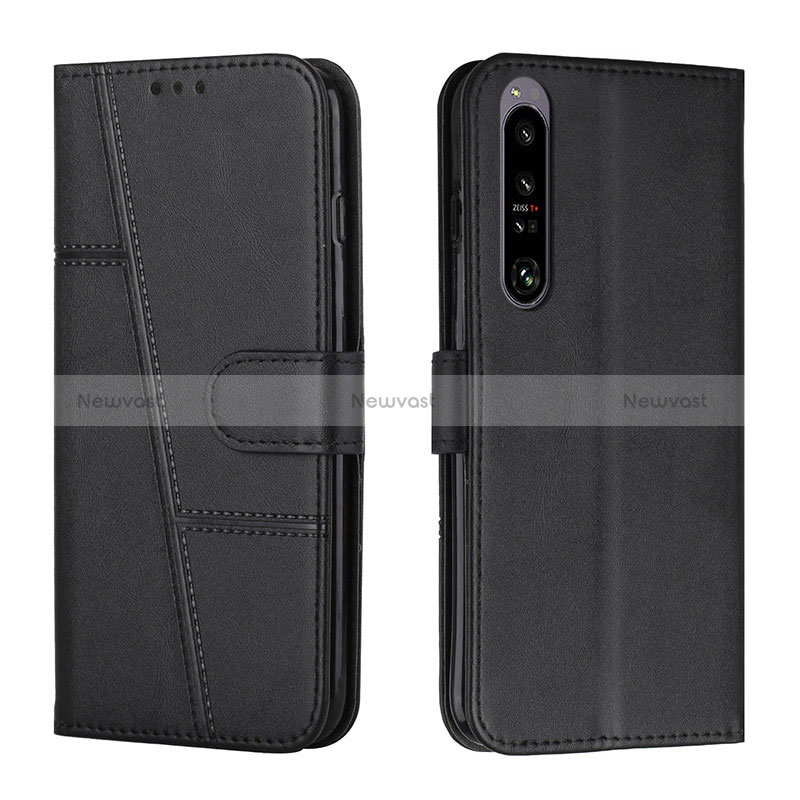 Leather Case Stands Flip Cover Holder Y01X for Sony Xperia 1 IV